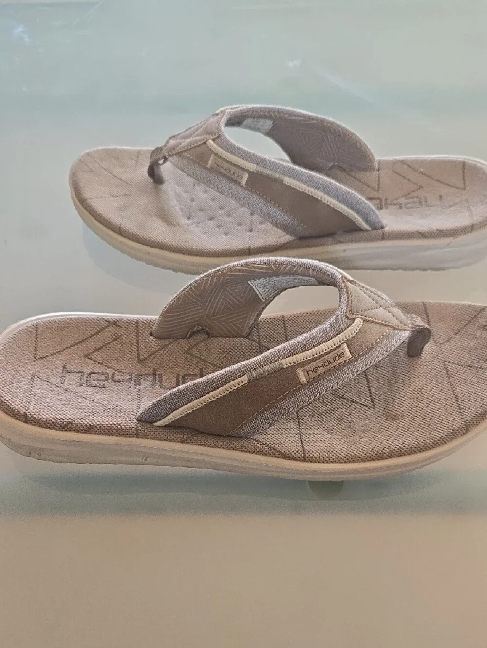 Hey Dude Light Taupe Casual Slip-On Shoe